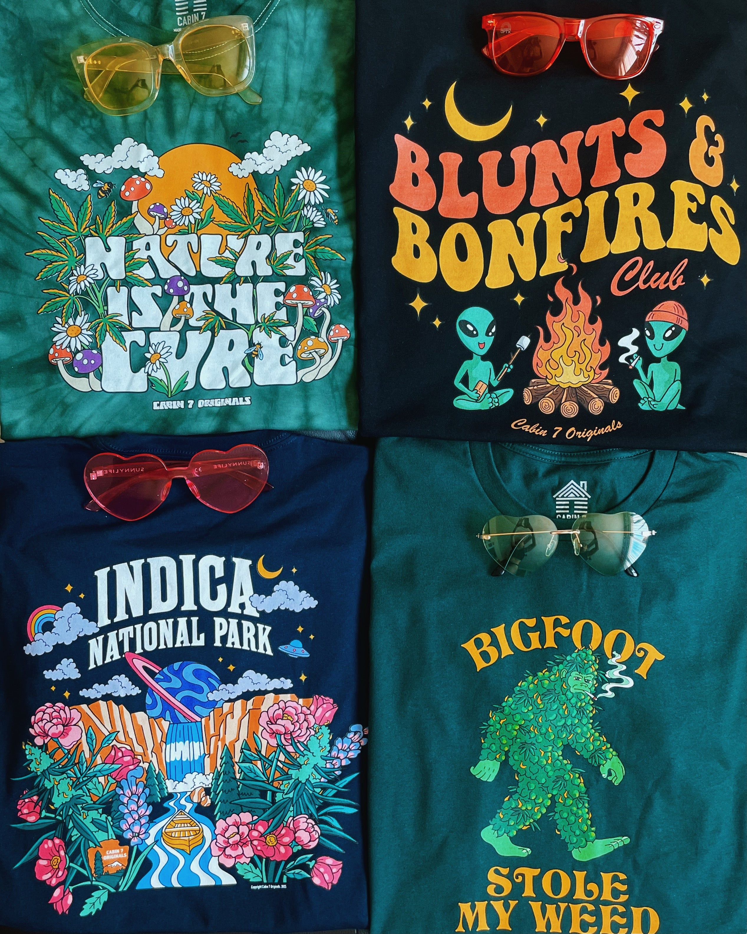 Bigfoot Stole My Weed T-Shirt