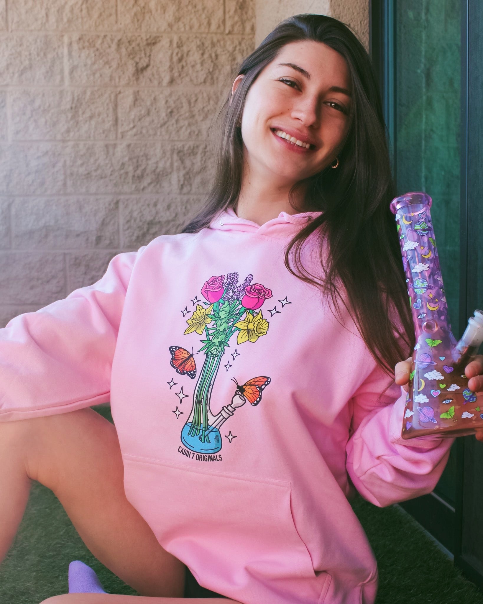 Bong Bouquet Hoodie