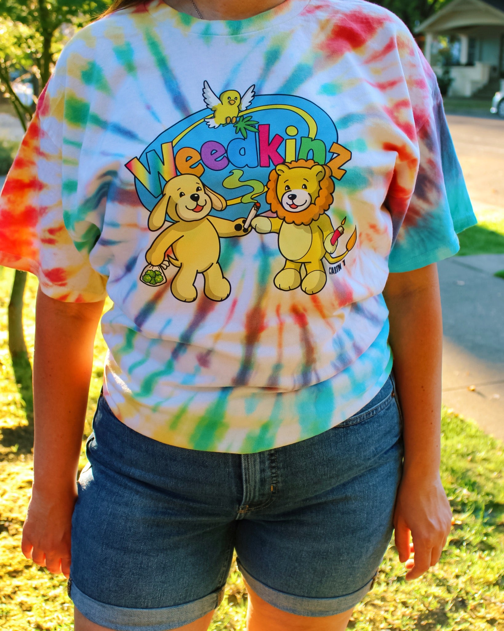 Weedkinz Tie Dye T-Shirt