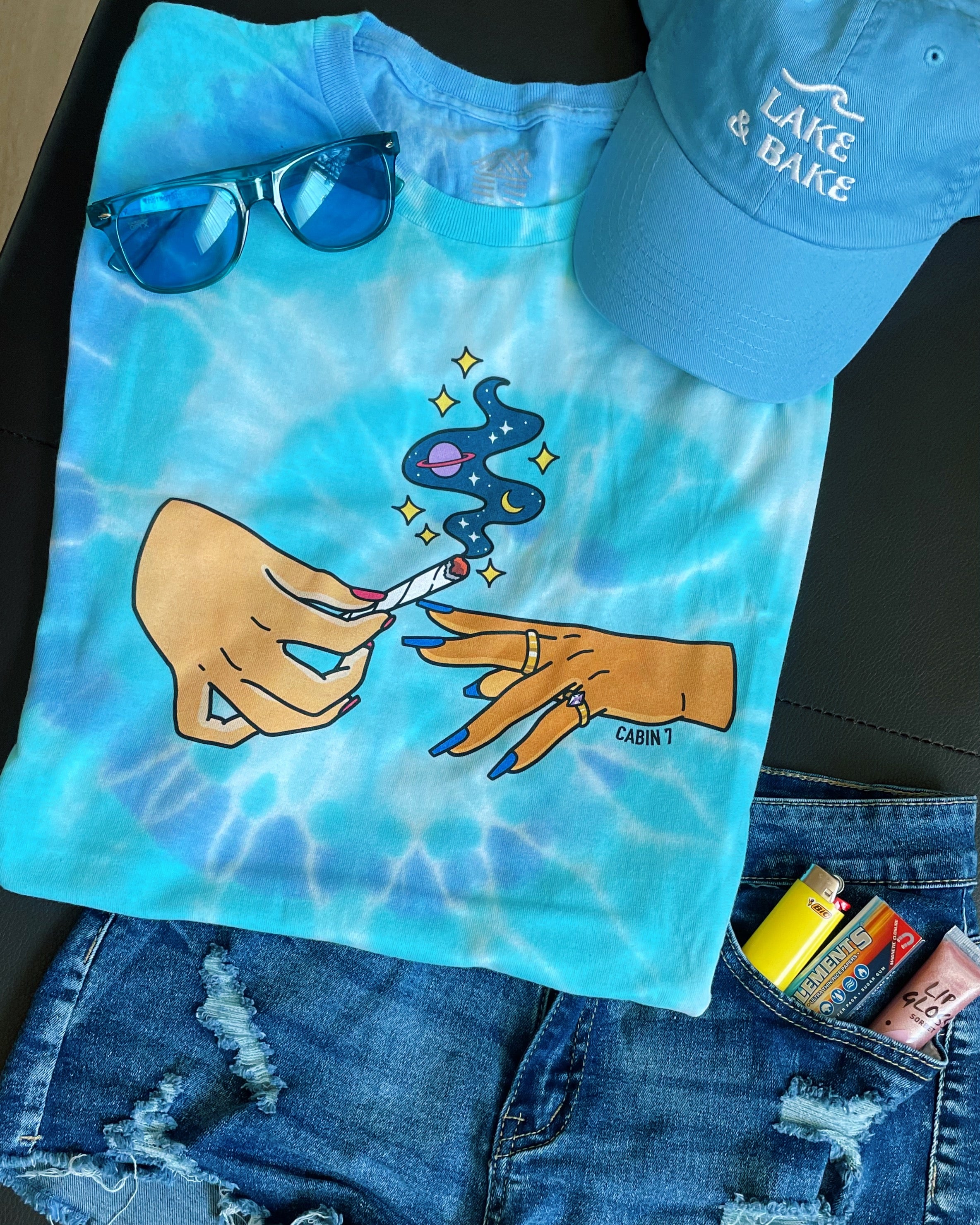 Space Sesh Tie Dye T-Shirt