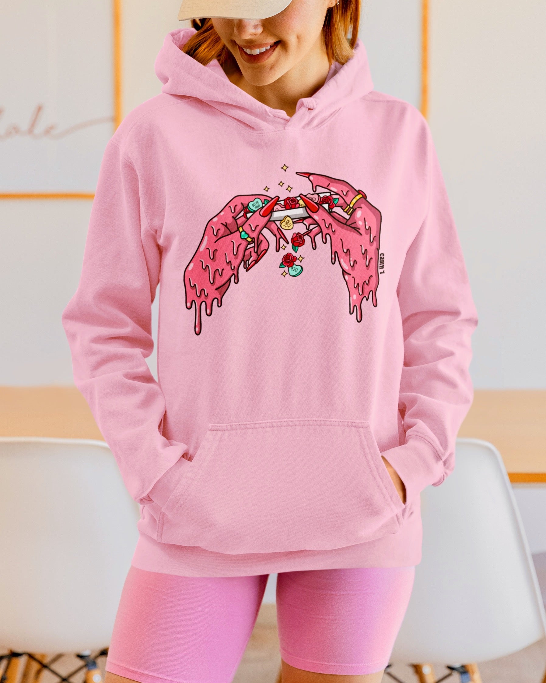 Rolling Up Love Hoodie