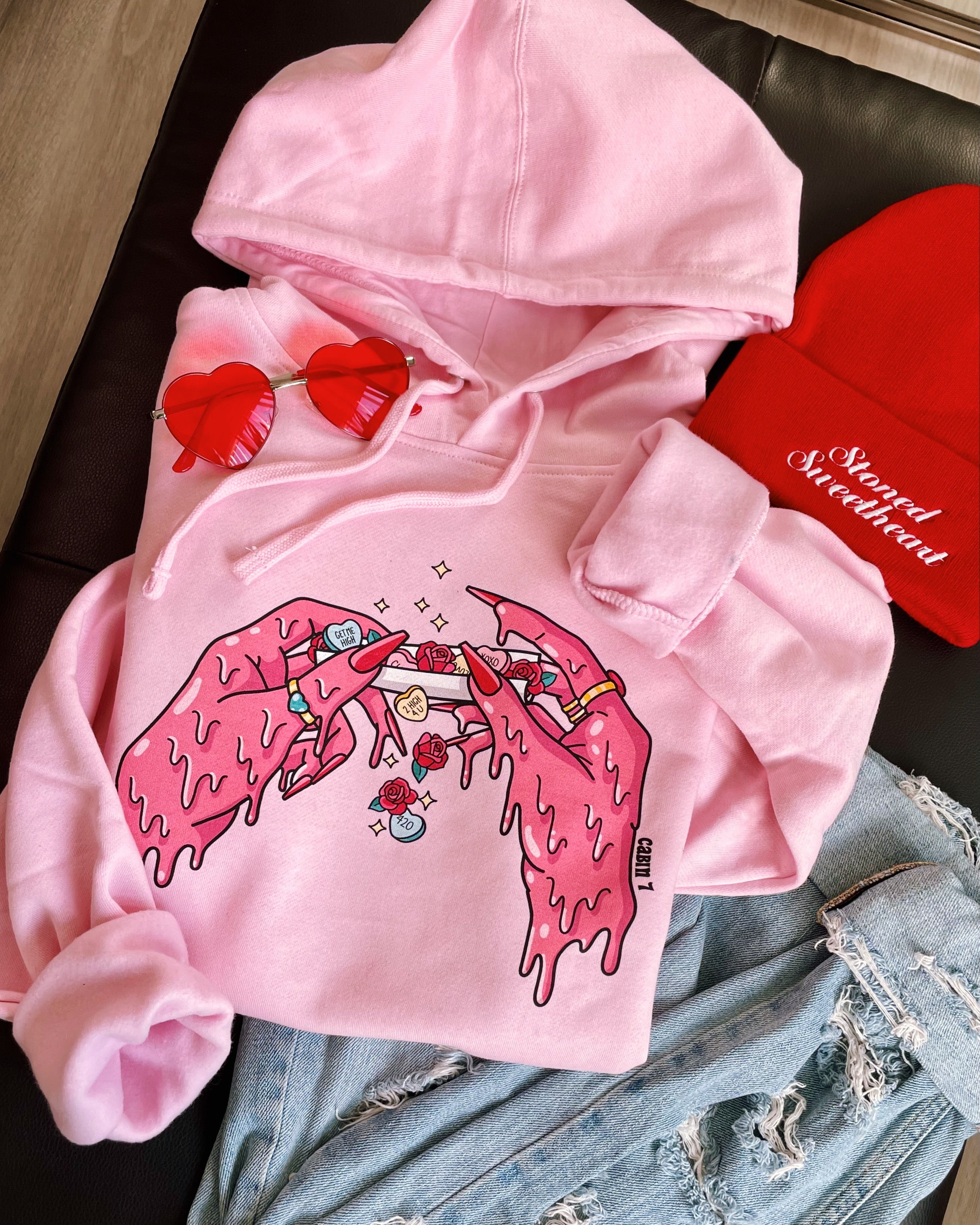 Rolling Up Love Hoodie