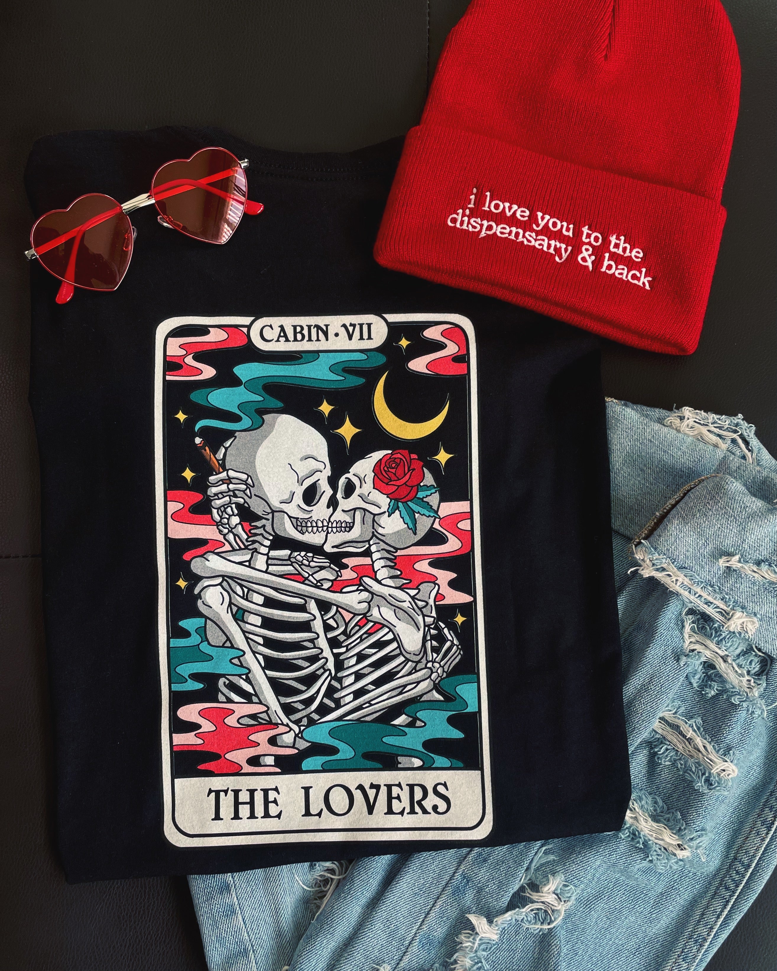 The Lovers Tarot T-Shirt