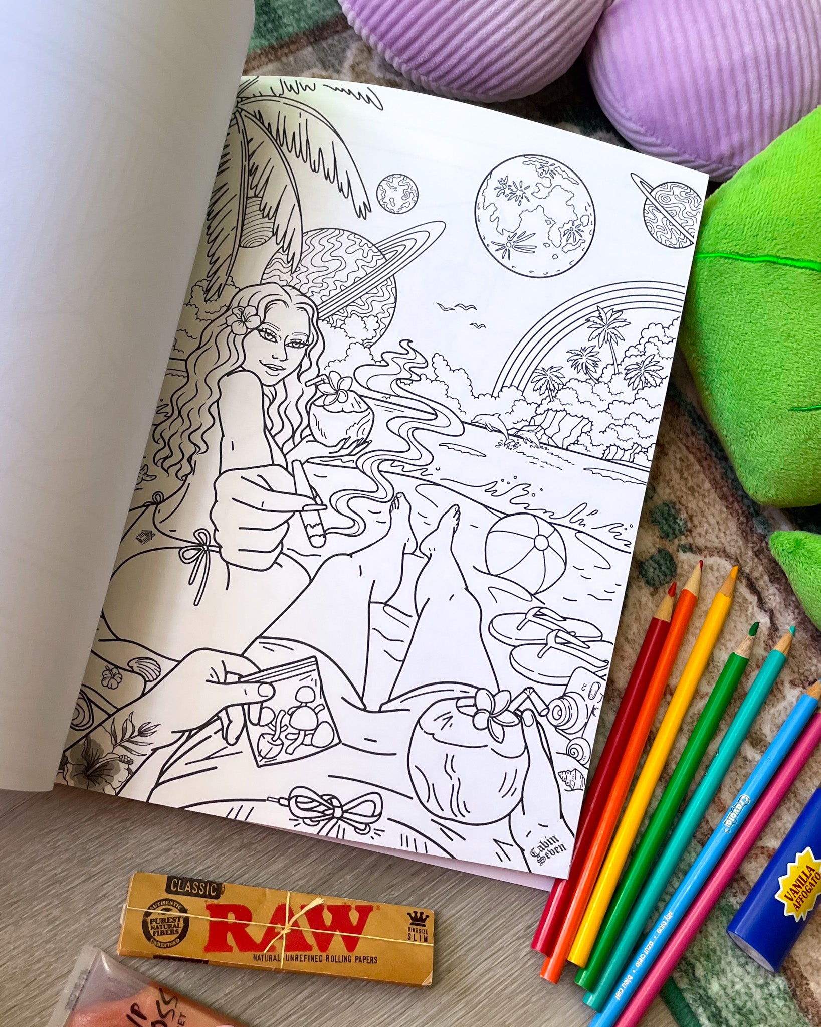 Cabin 7 Coloring Book - 3rd Edition