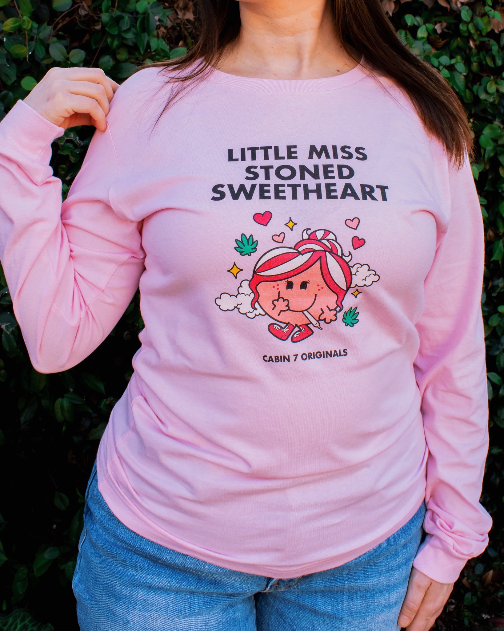 Little Miss Stoned Sweetheart Long Sleeve T-Shirt