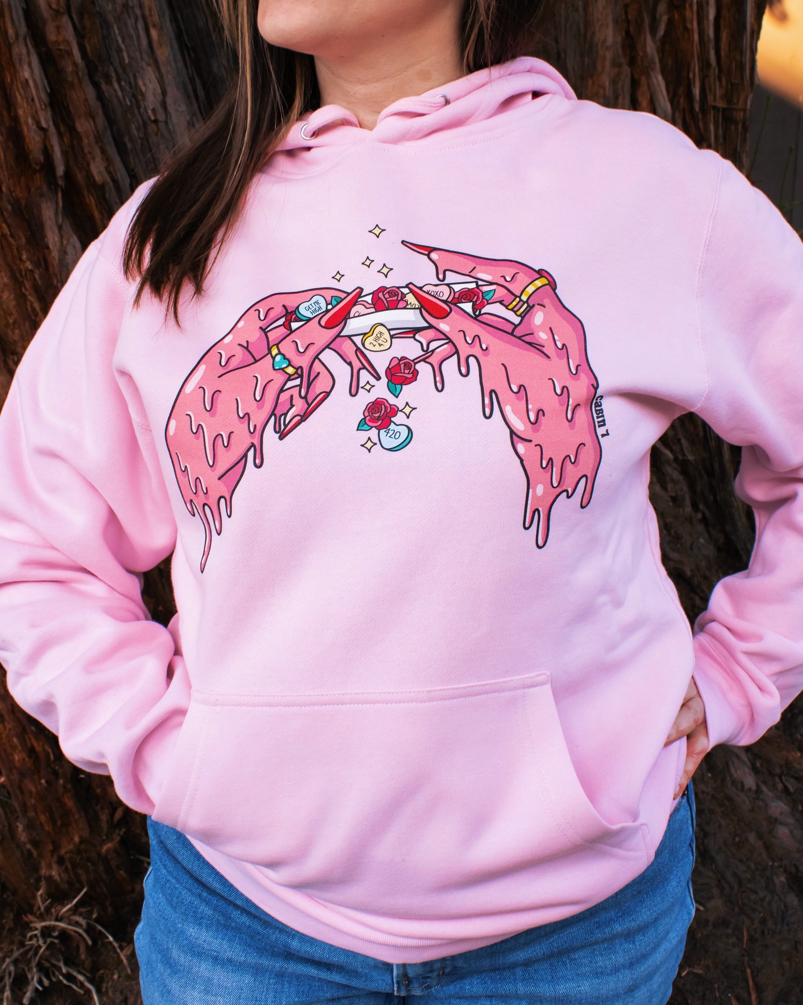 Rolling Up Love Hoodie