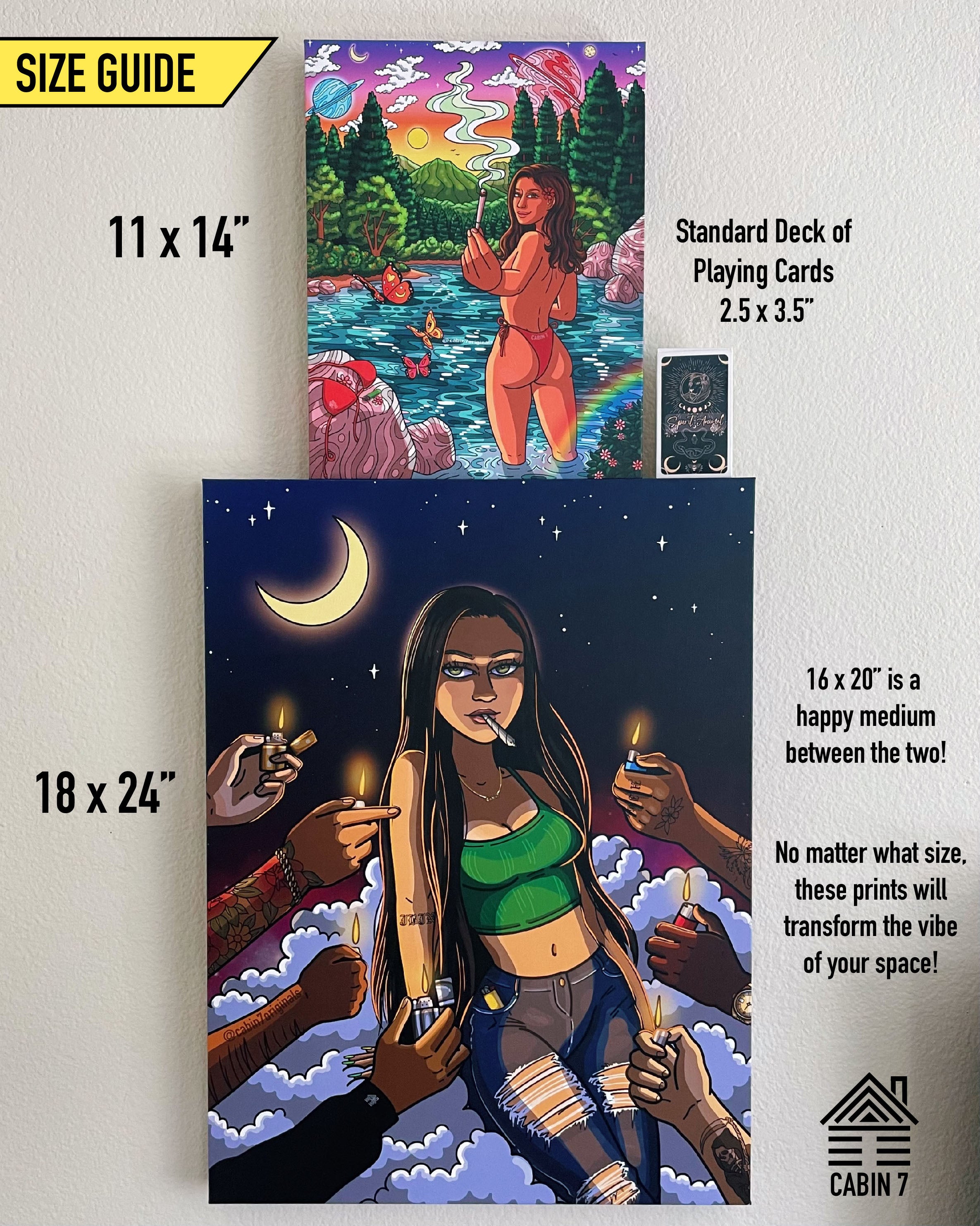"DUSK" Canvas Print