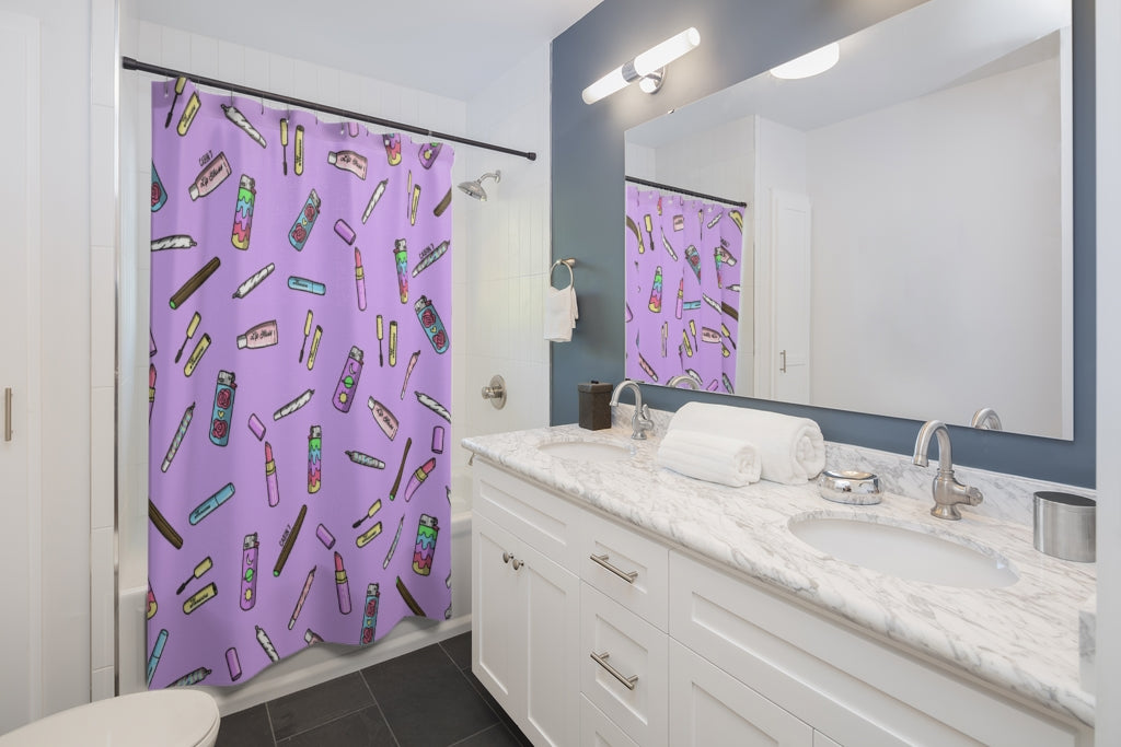 Blazed & Boujee Shower Curtain