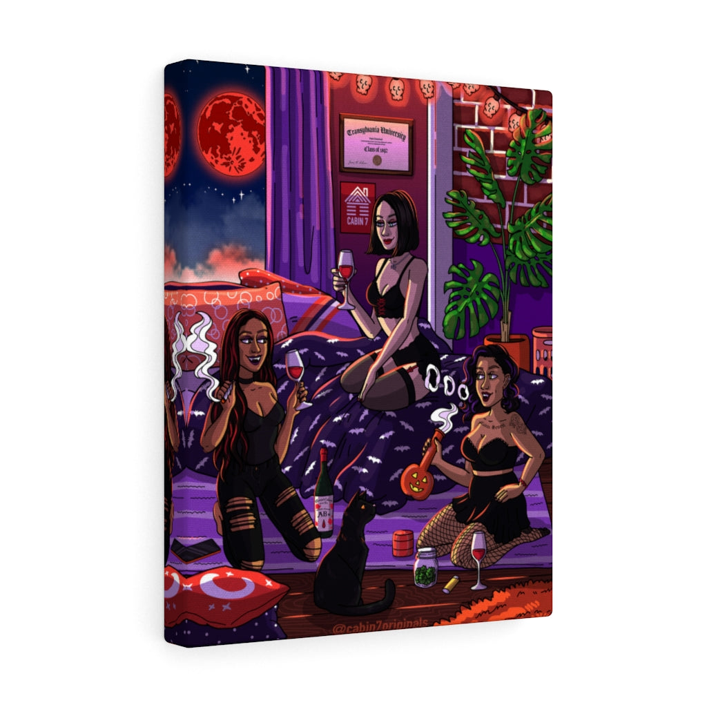 "Blood Moon" Canvas Print
