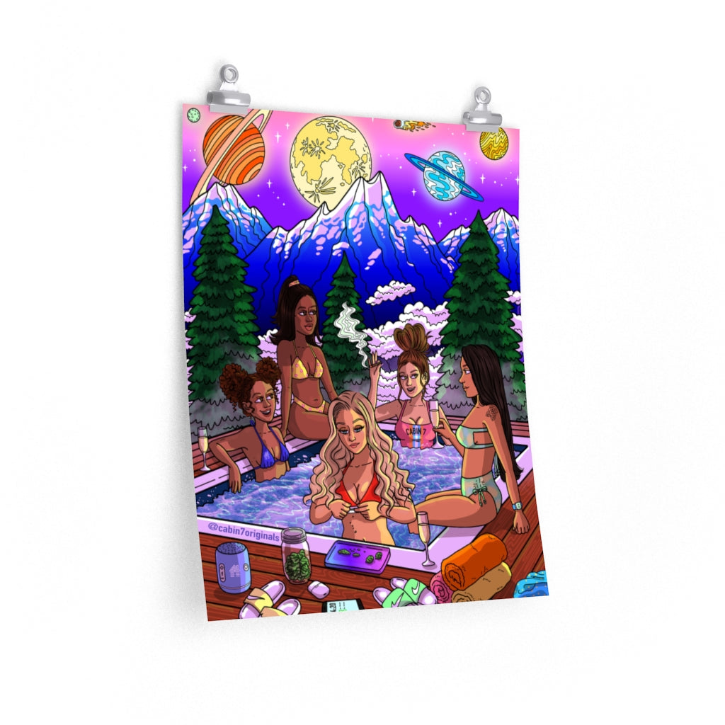 "Jacuzzi" Poster Print
