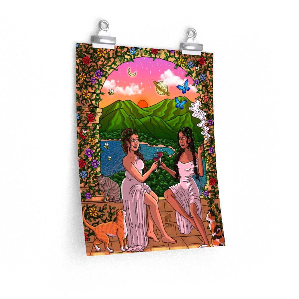 "Mediterranean" Poster Print