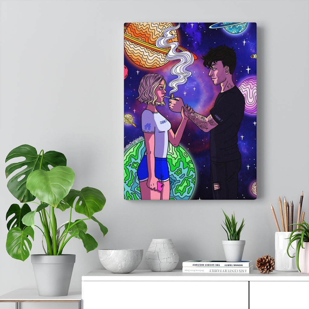 "Calev" Canvas Print