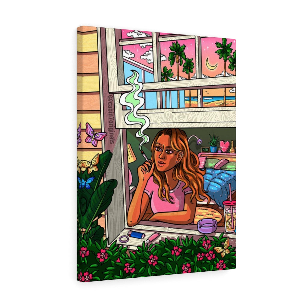 "Pink Lemonade" Canvas Print