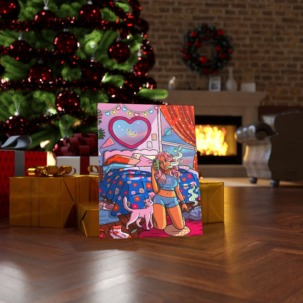 "Bubblegum" Canvas Print
