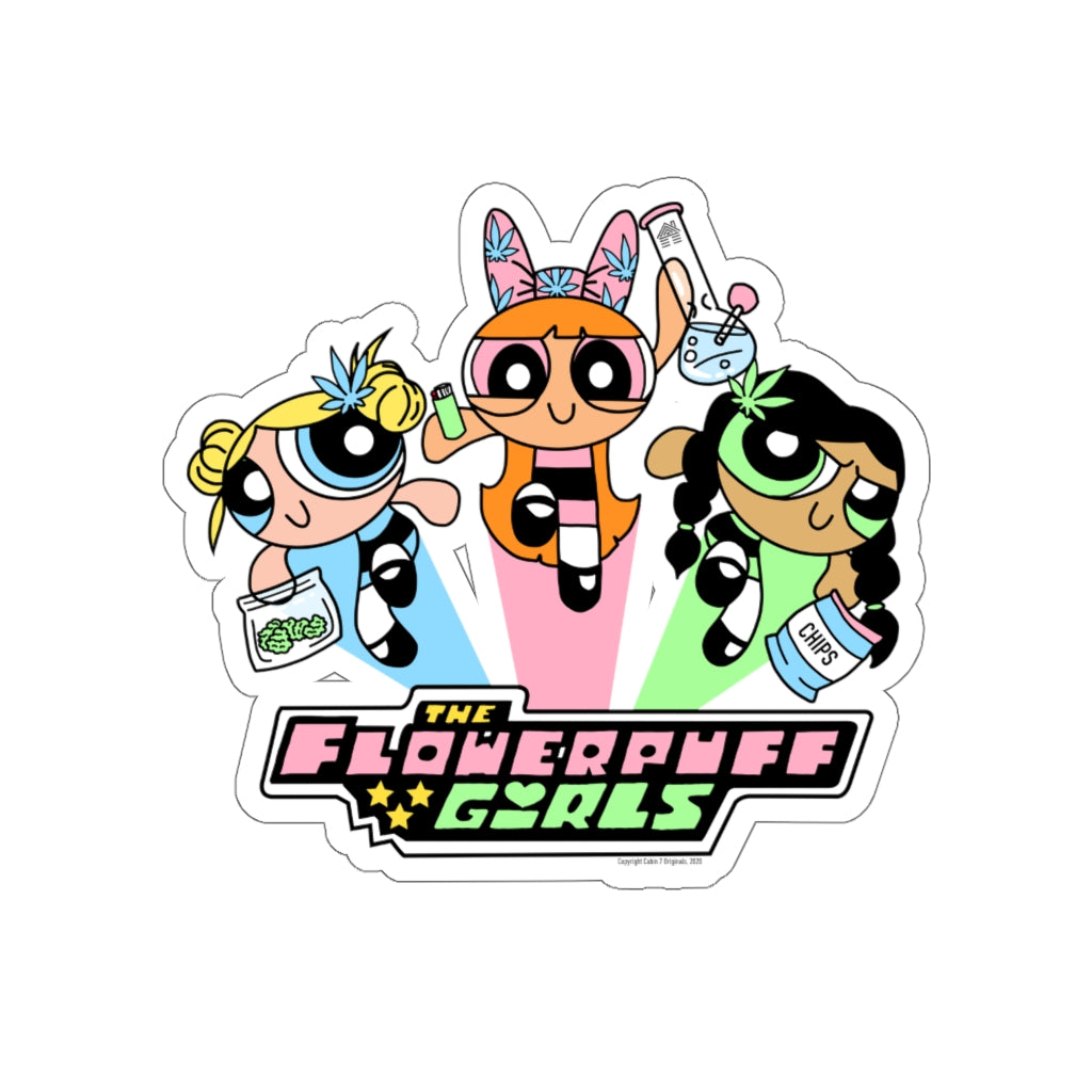 Flowerpuff Girls Sticker
