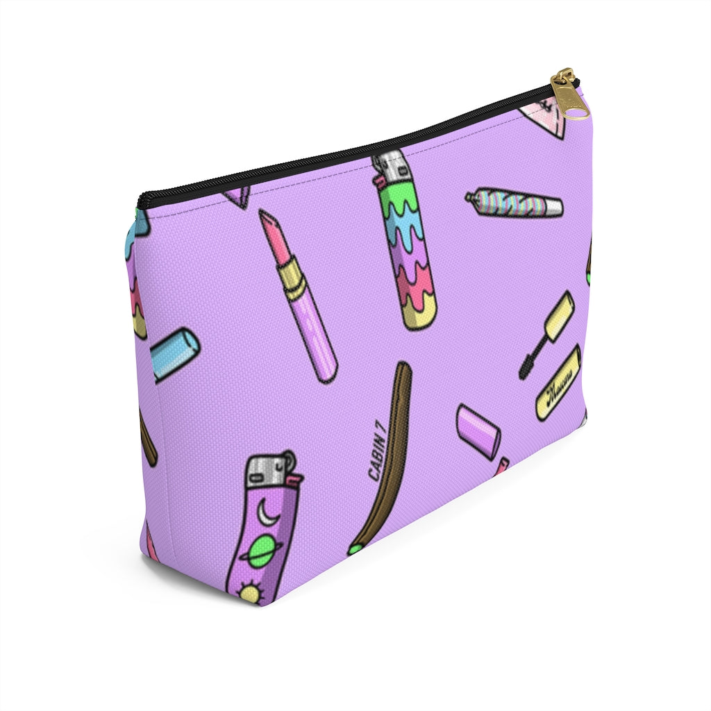 Blazed & Boujee Zipper Pouch