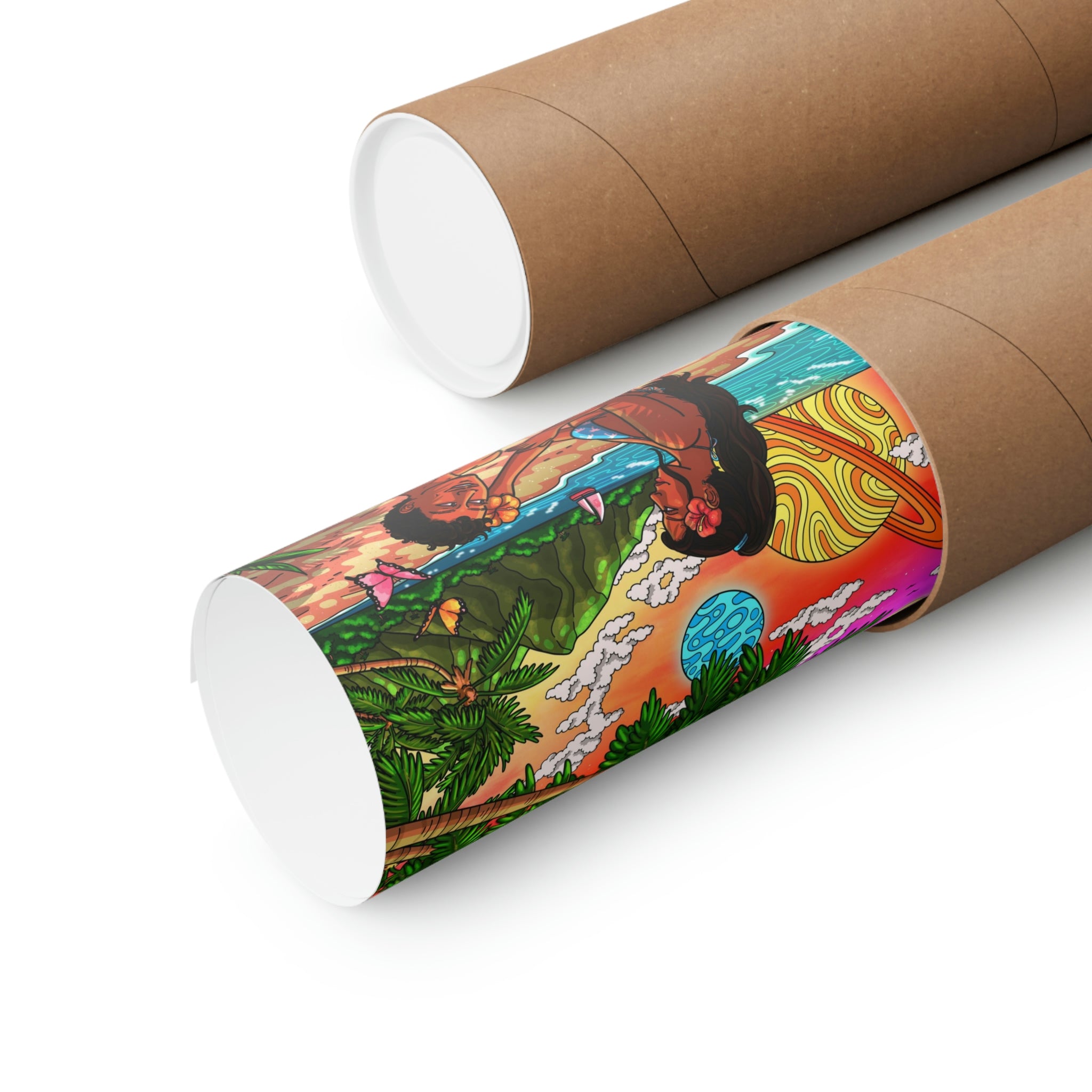 "Heatwaves" Poster Print