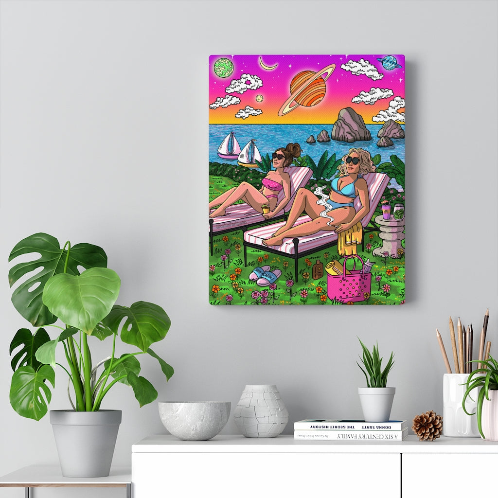 "Sunkissed" Canvas Print