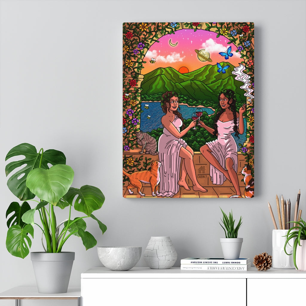 "Mediterranean" Canvas Print