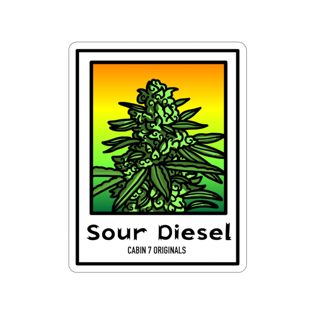 Sour Diesel Sticker