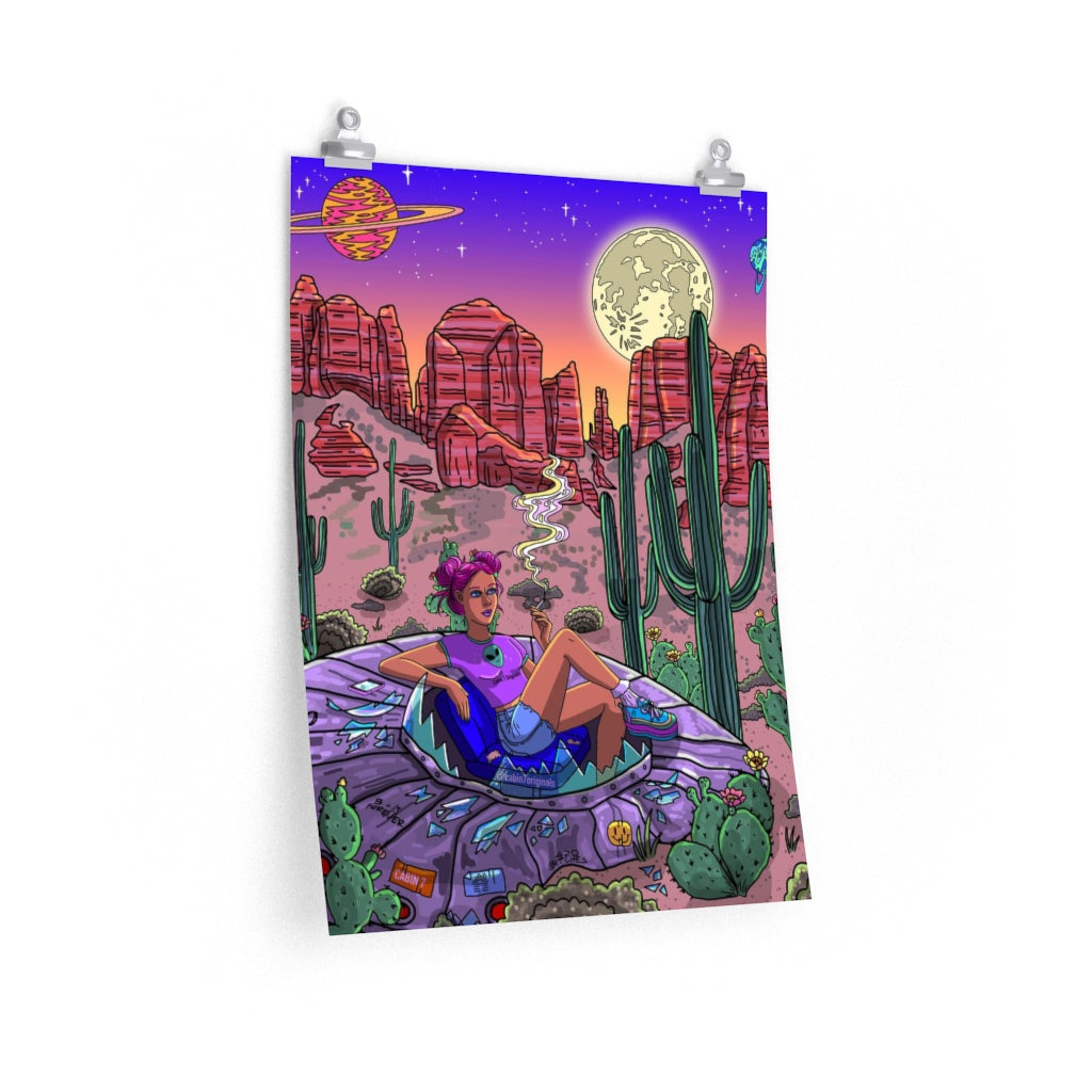 "Desert Dreams" Poster Print
