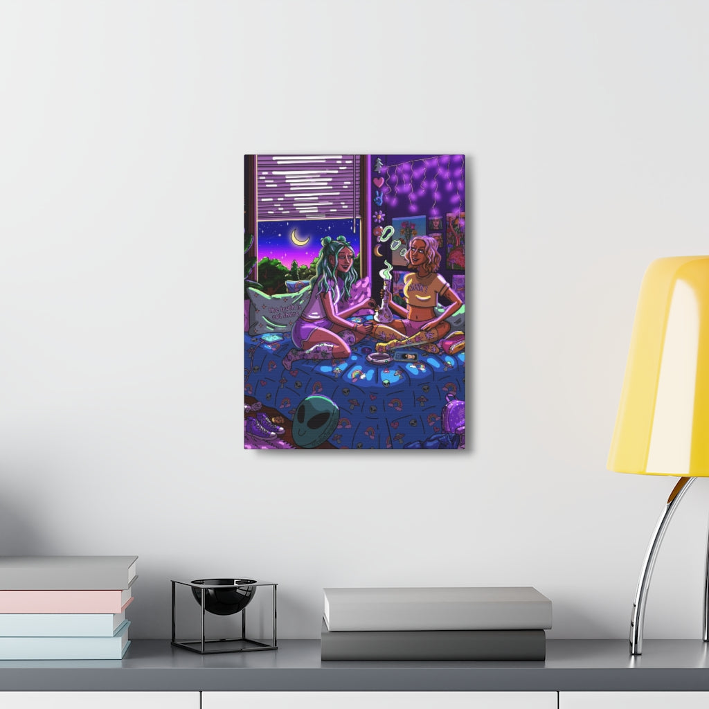 "Storm & Calia" Canvas Print