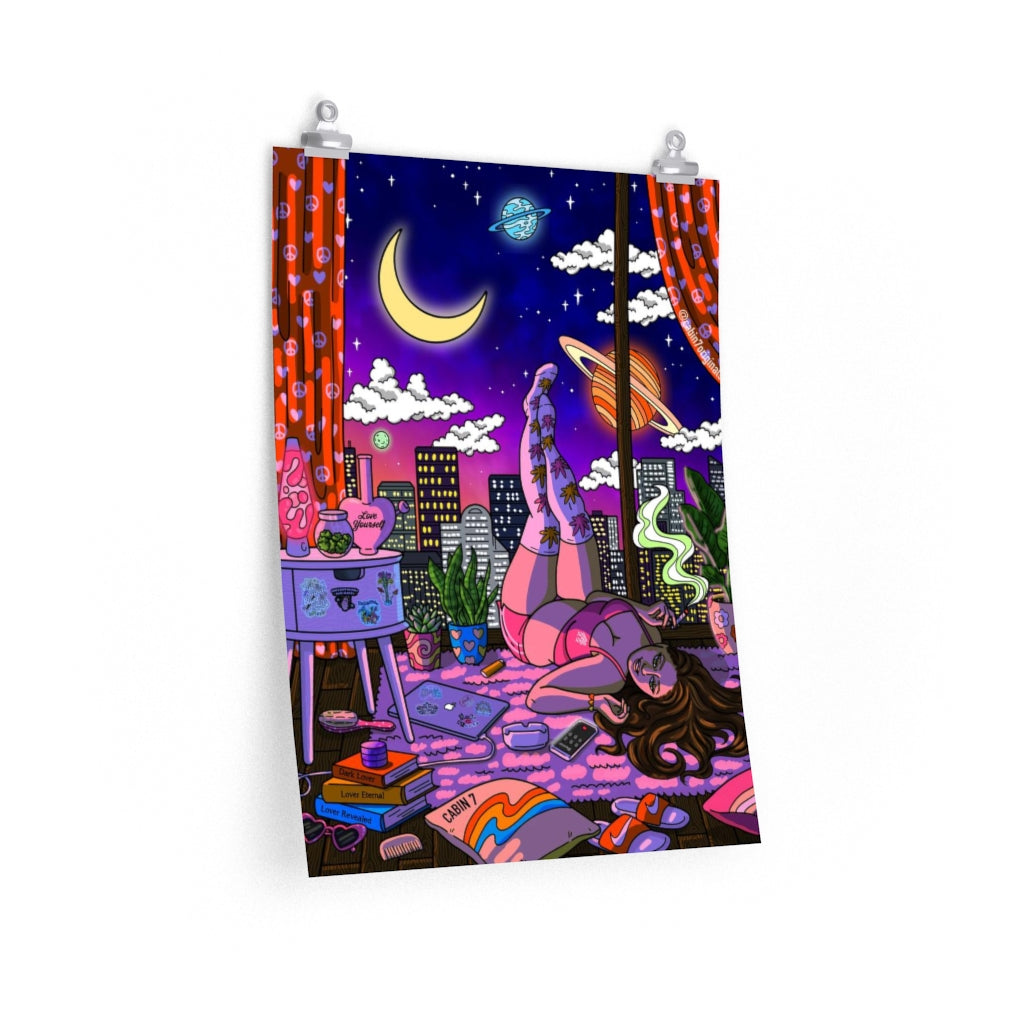 "Girl Lemme Tell You" Poster Print