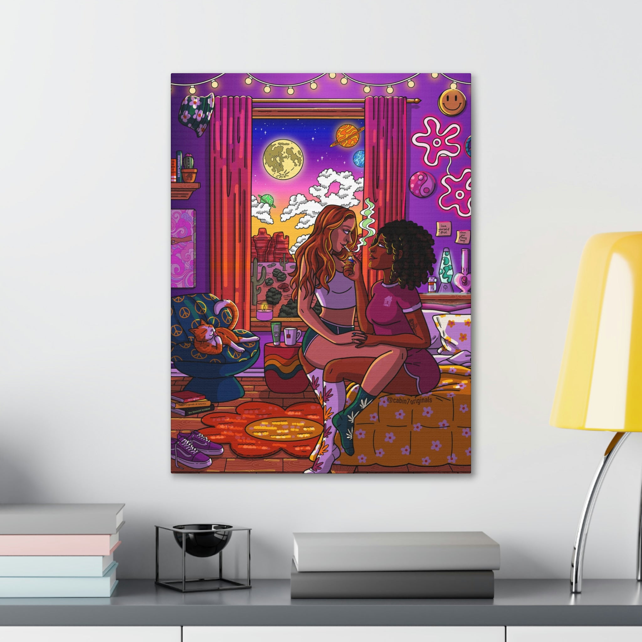 "Electric Feel" Canvas Print