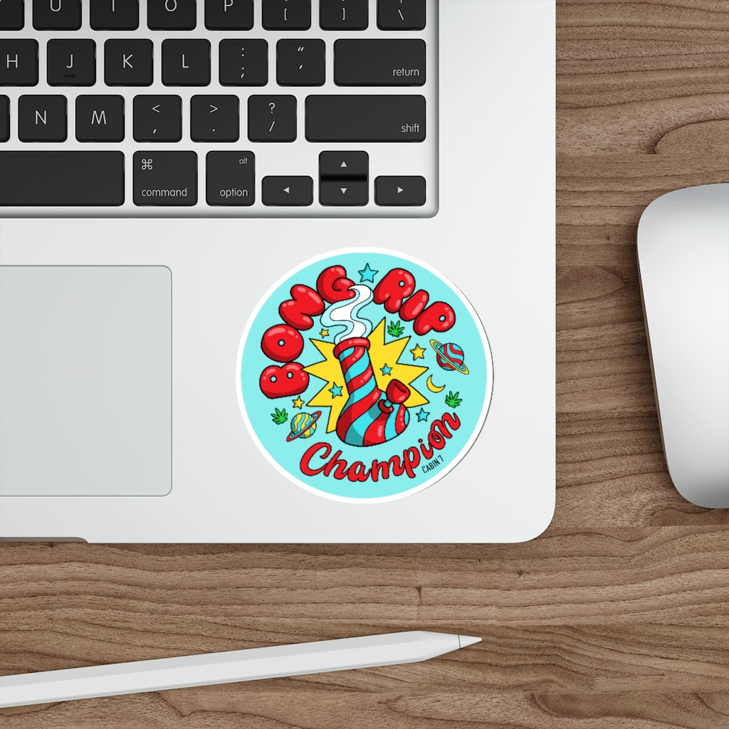 Bong Rip Champion Sticker