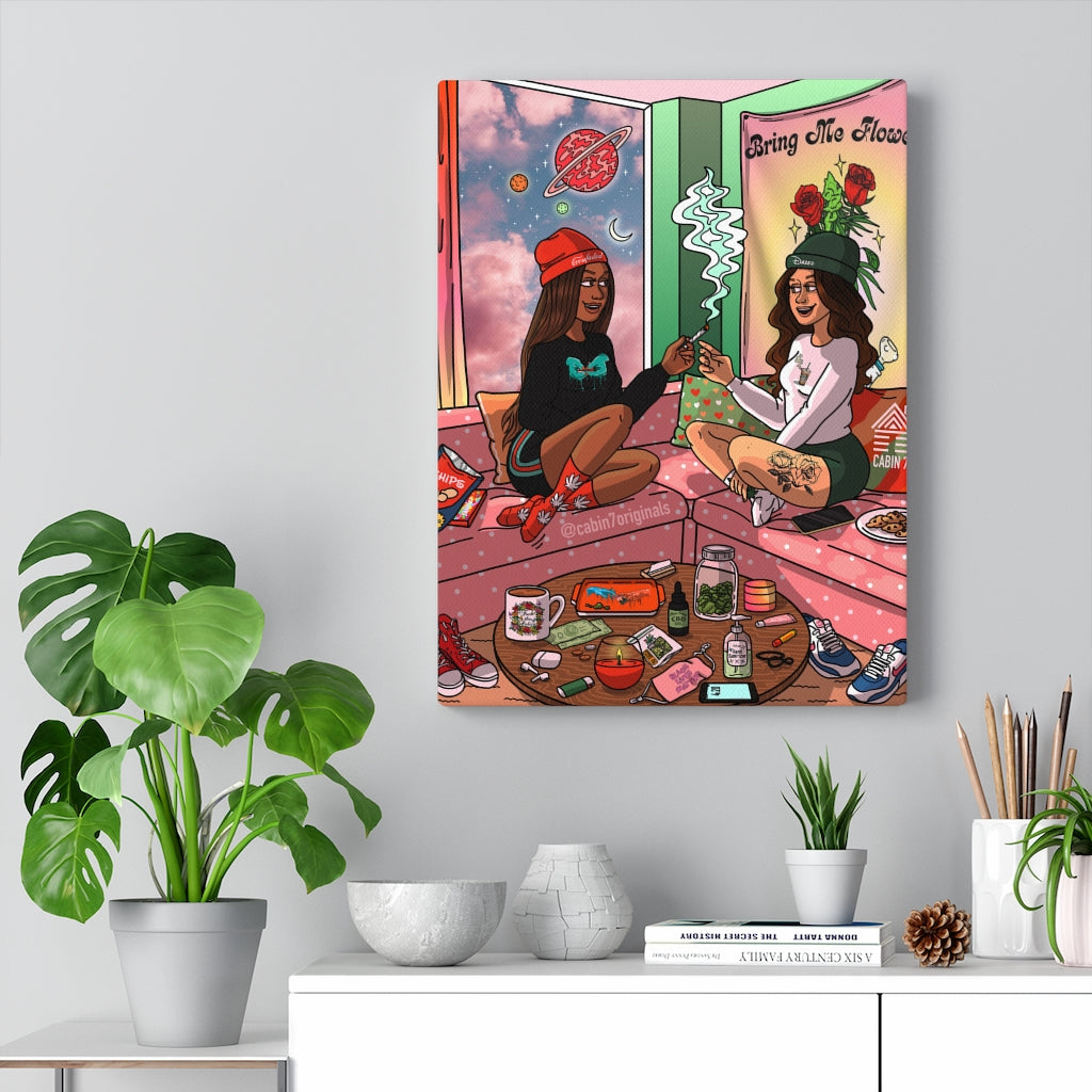 "Leisure Time" Canvas Print