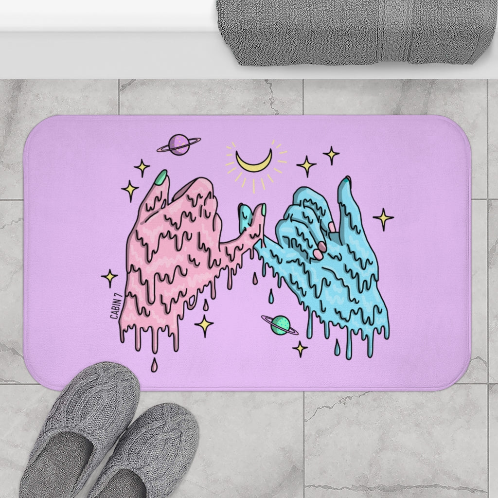 Pinky Promise Bath Mat