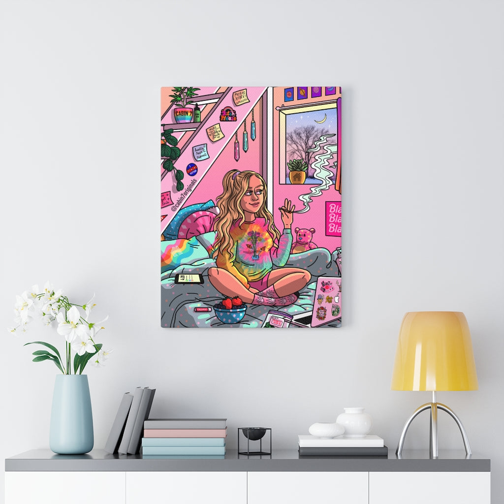 "Me Time" Canvas Print