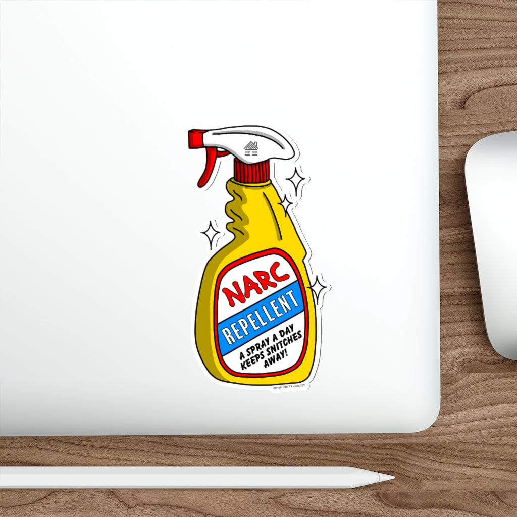 Narc Repellent Sticker