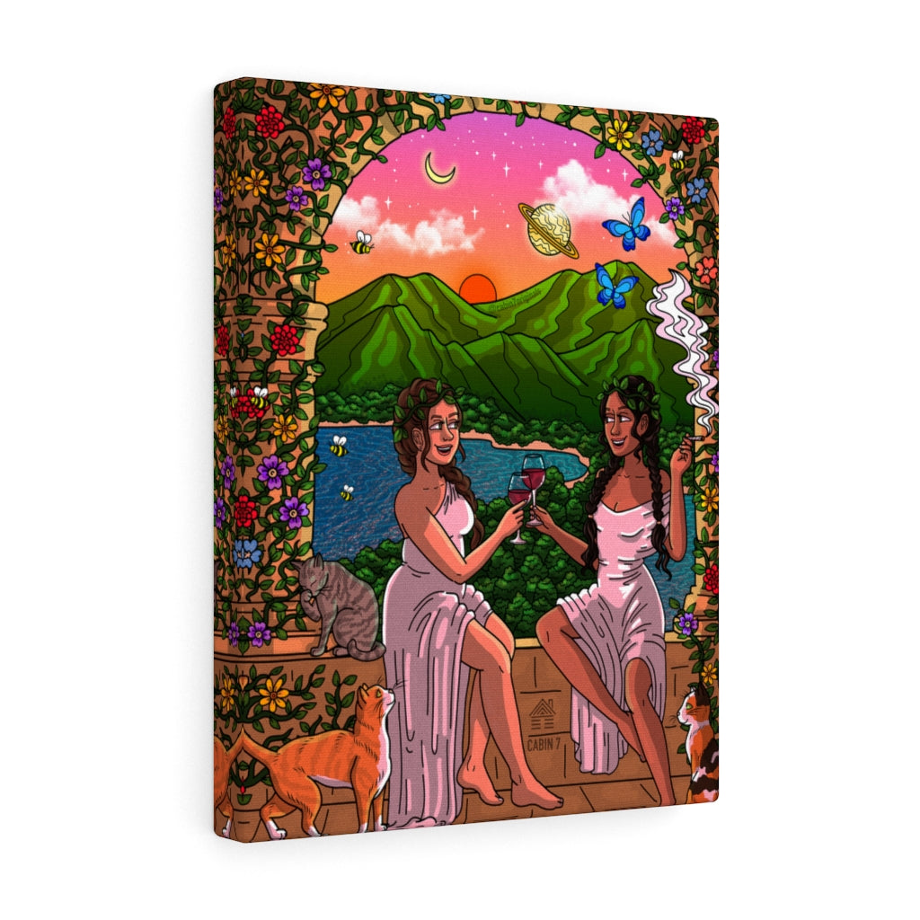 "Mediterranean" Canvas Print