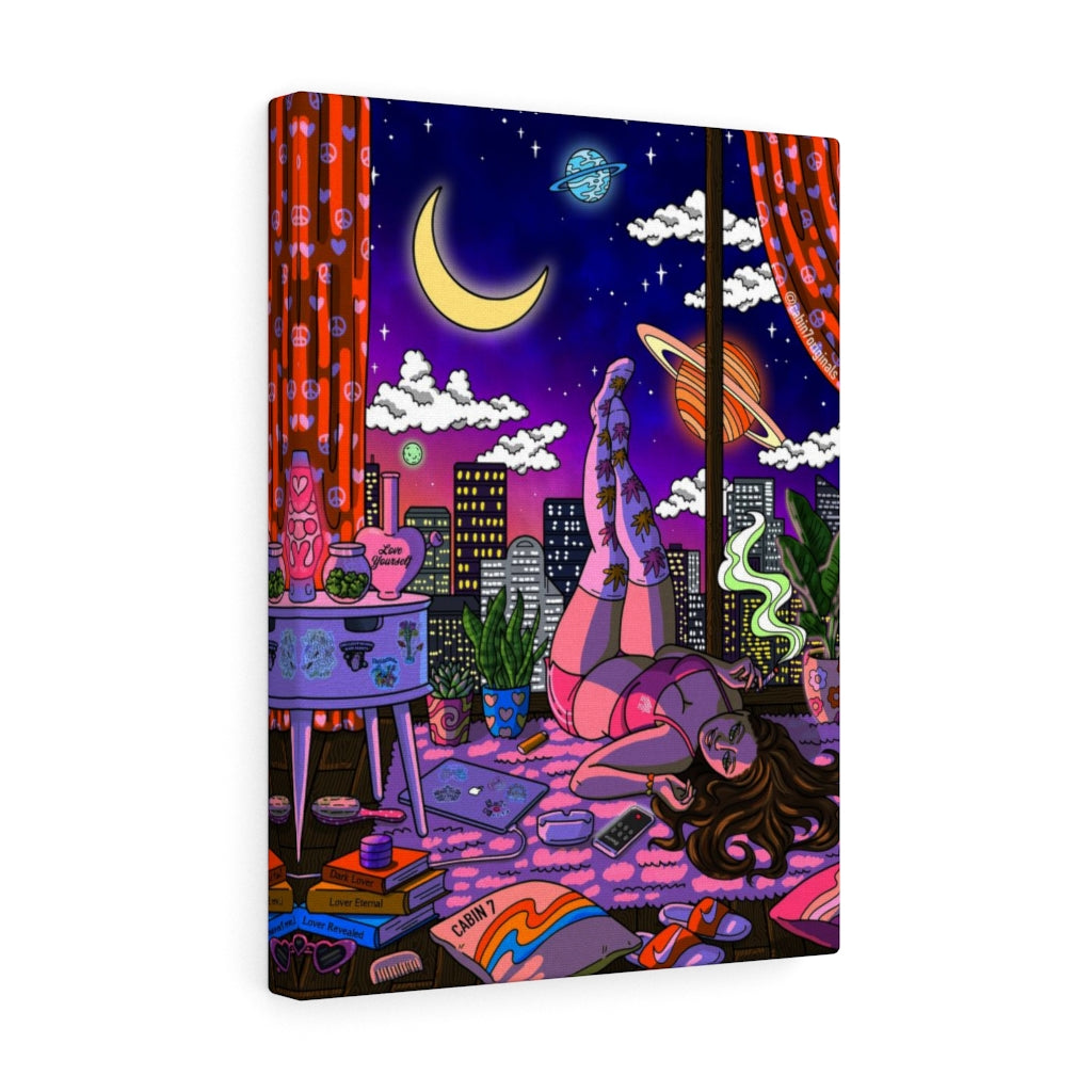 "Girl Lemme Tell You" Canvas Print