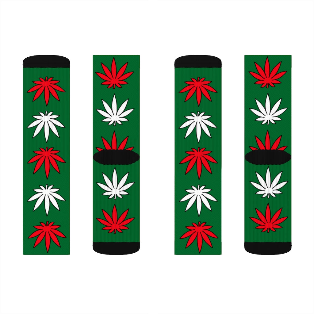 Lil' Leafy Socks - December