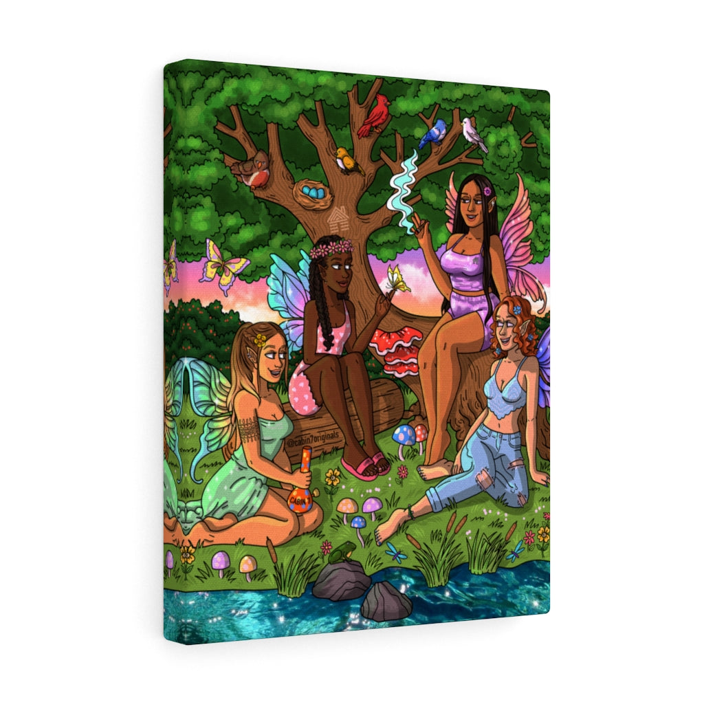"Fae Folk" Canvas Print