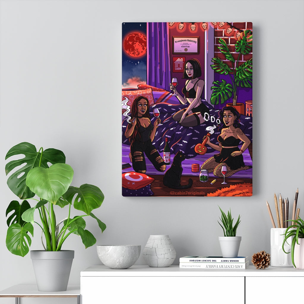 "Blood Moon" Canvas Print
