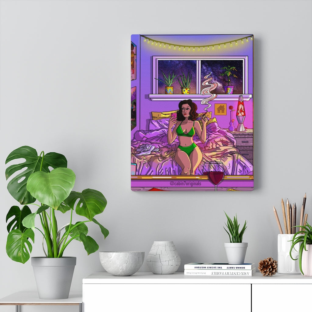 "Mirror Selfie" Canvas Print