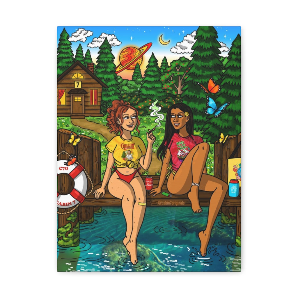 "July" Canvas Print