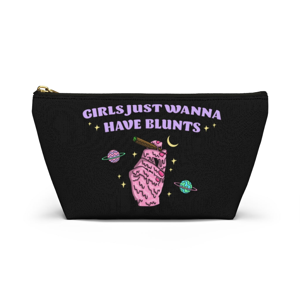 "Girls Just Wanna" Zipper Pouch