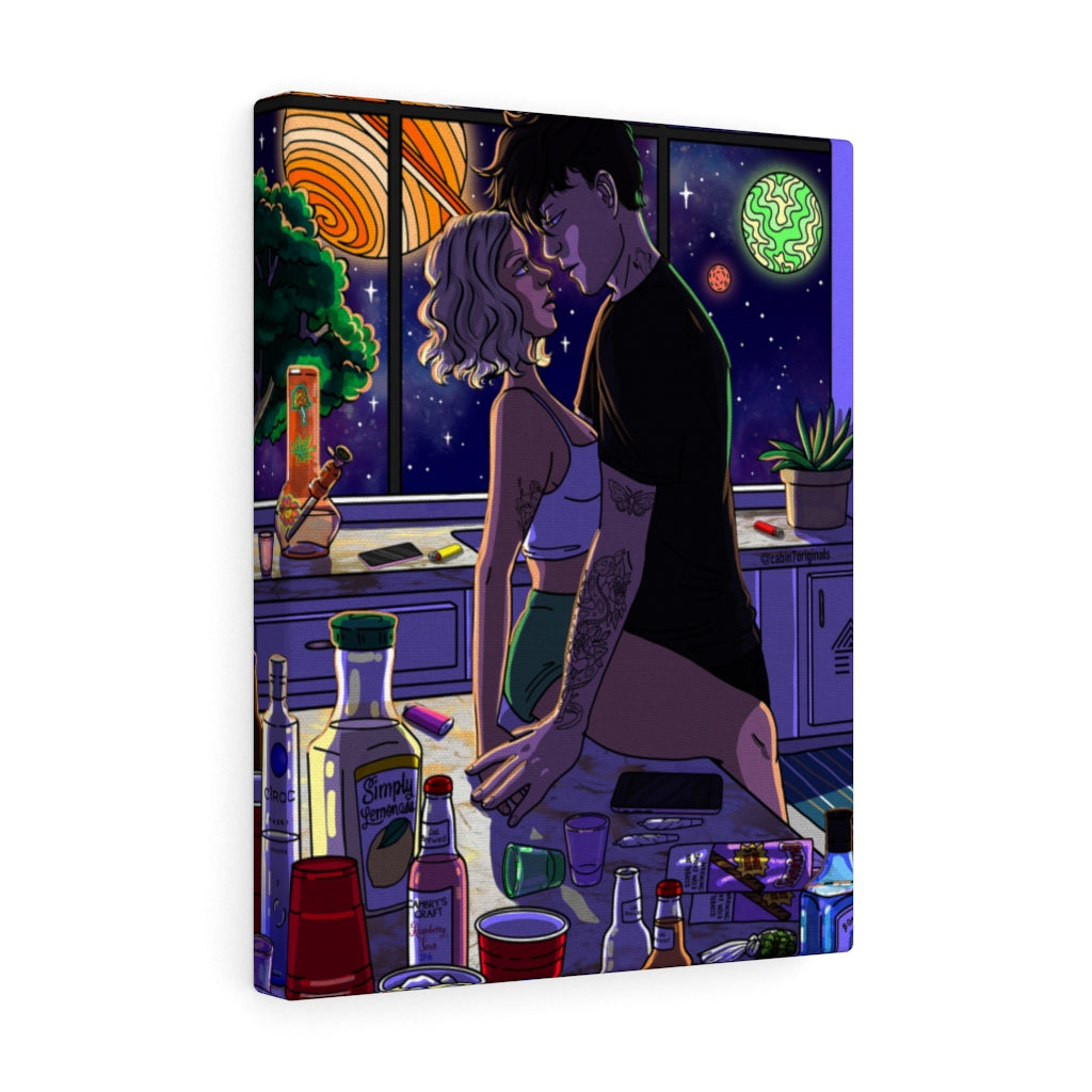 "Afterparty" Canvas Print