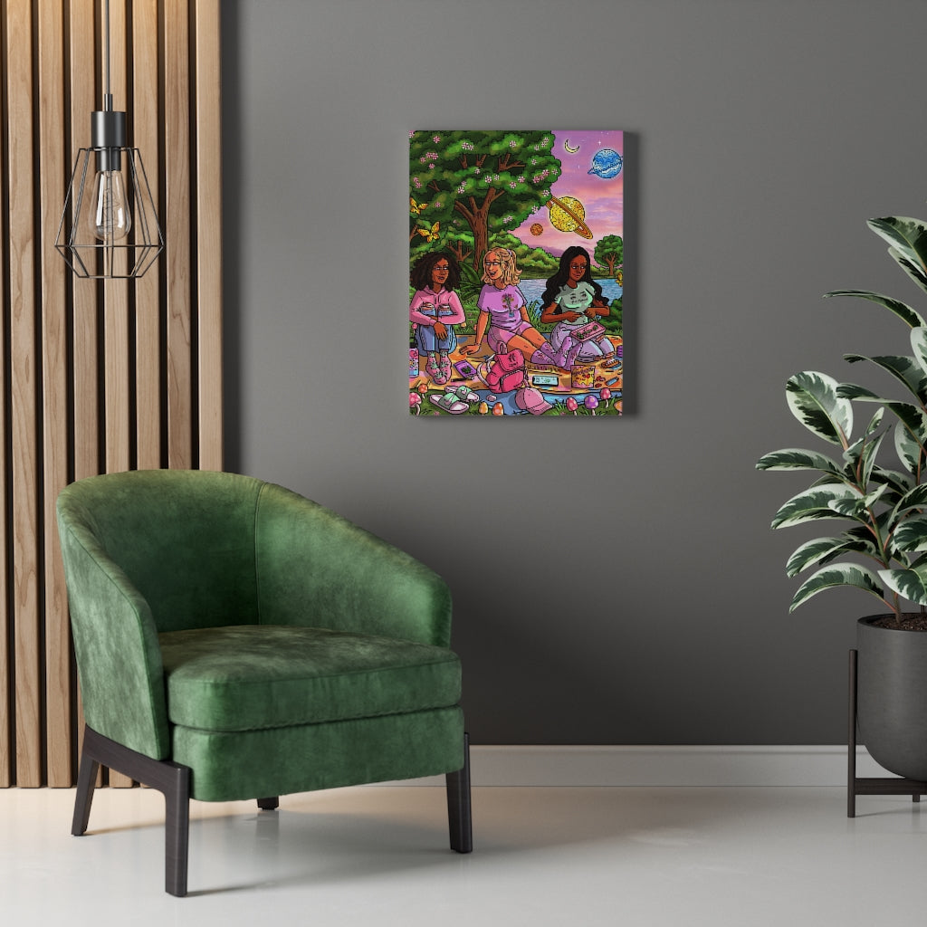 "Cotton Candy Kush" Canvas Print