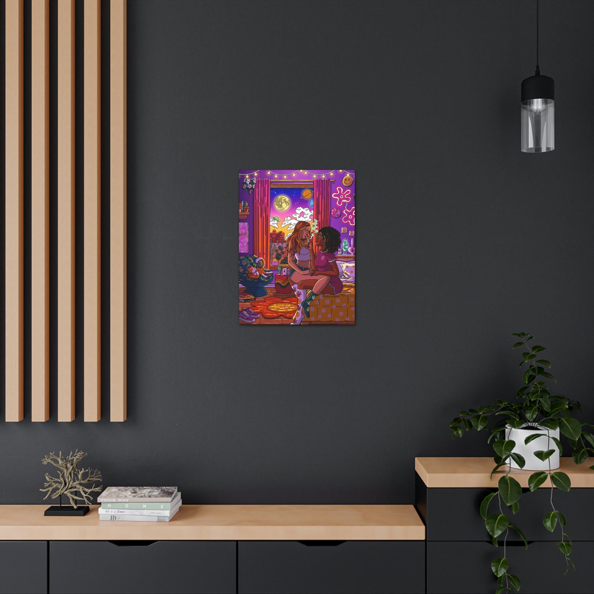 "Electric Feel" Canvas Print