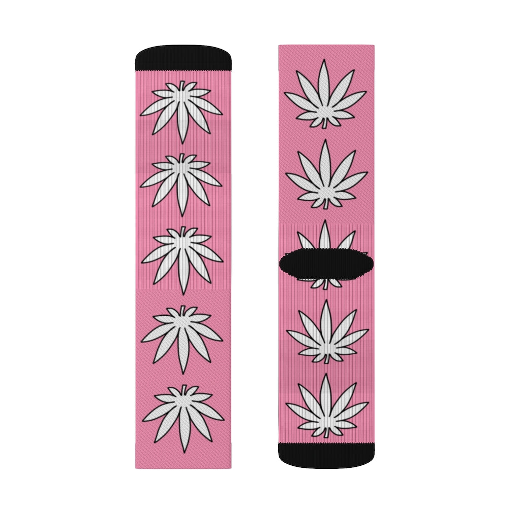 Lil' Leafy Socks - Bubblegum