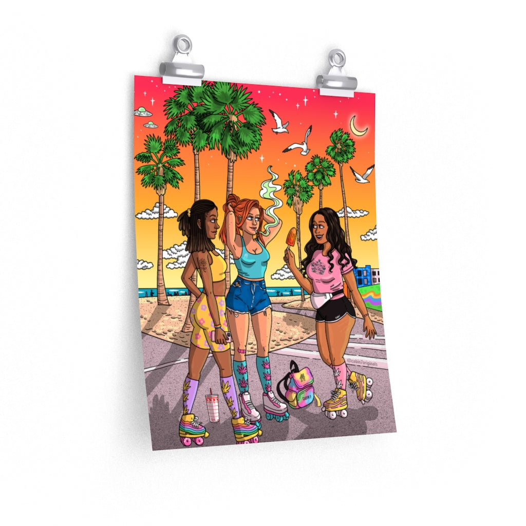"Twilight at Venice" Poster Print