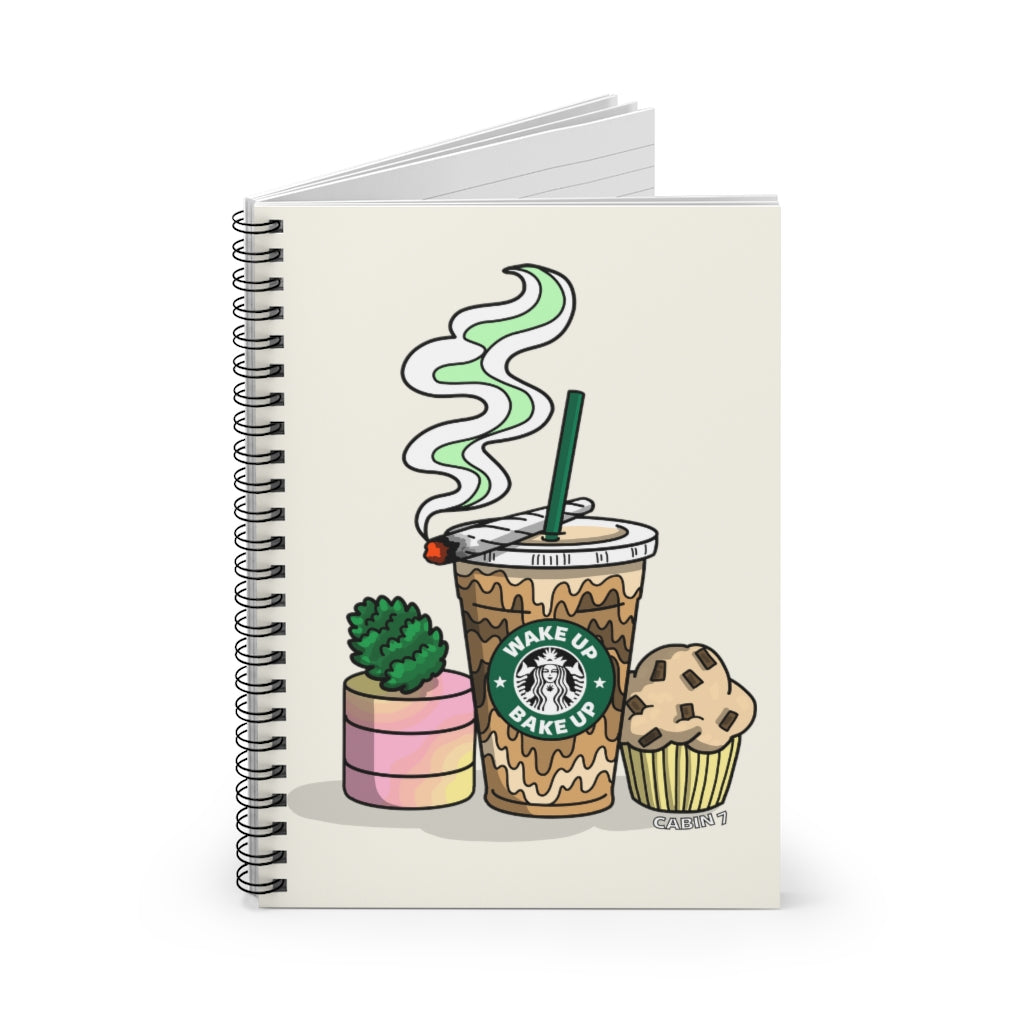 Wake & Bake Spiral Notebook