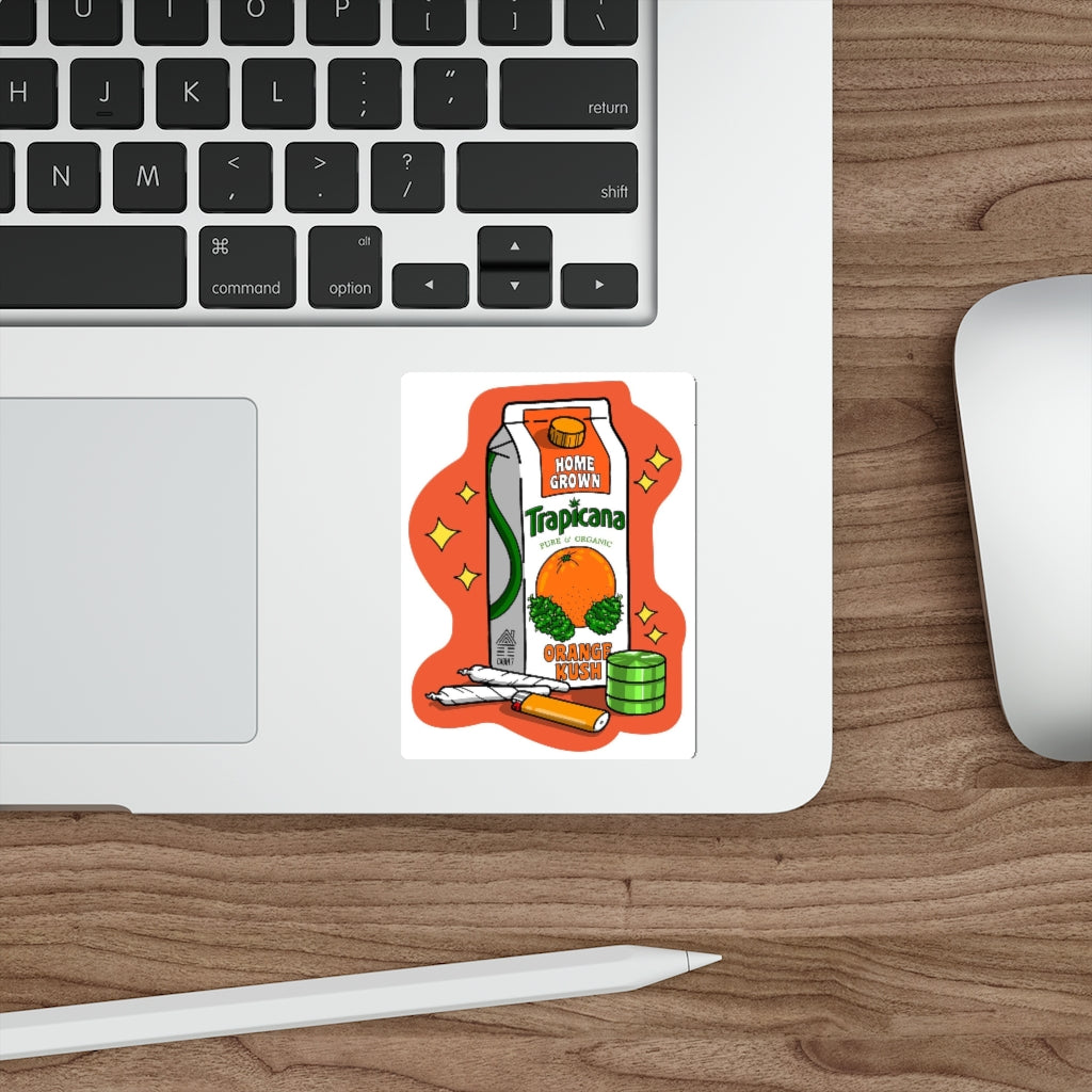 Orange Kush Sticker
