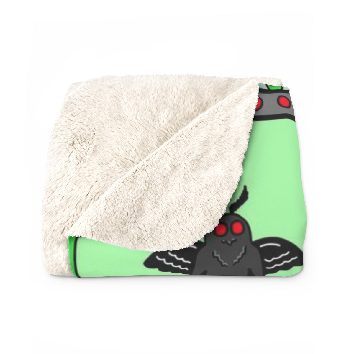 "Cryptids" Sherpa Fleece Blanket