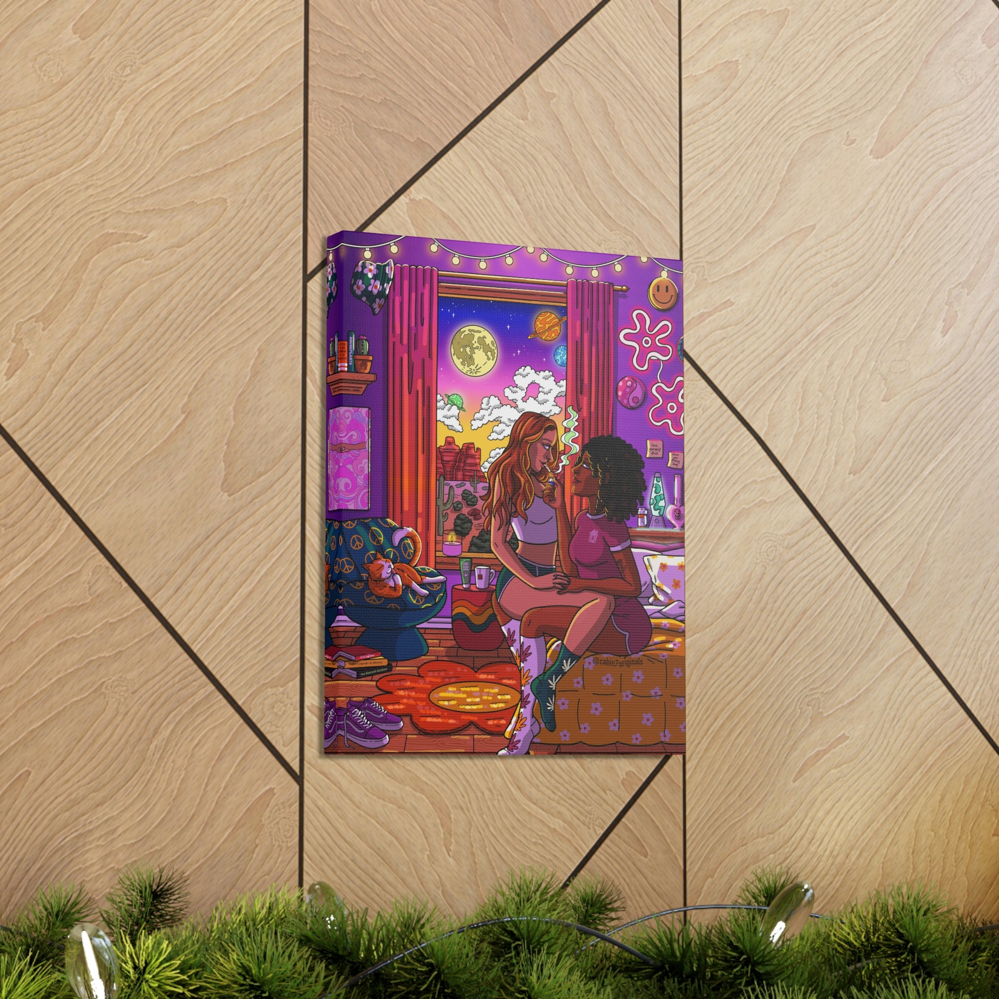 "Electric Feel" Canvas Print